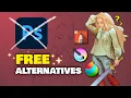 TESTING 3 FREE PAINTING APPS Krita Medibang Paint Sketchbook
