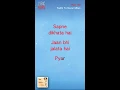 Pyar Hai - Kabhi To Nazar Milao|Official Lyrics|Adnan Sami|Asha Bhosle