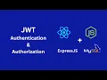JWT Authentication with Node js React MySQL Node JS Authentication With JSON Web Token