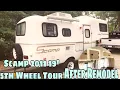Scamp 2011 19 5th Wheel Tour After Remodel
