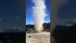 اقوى عاصفة في العالم 