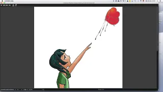Gif animation with GIMP flying balloon