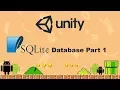 tutorial Unity3d and SQLite database Part 1
