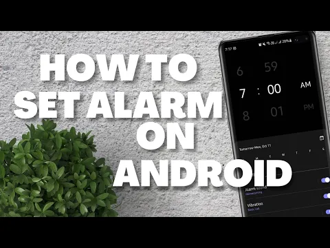 Download MP3 How to set an Alarm on Android 2021