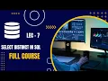 Lec -7 How to use select distinct command in postgresql