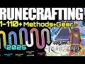 RS3 1-110 Runecrafting 2025 - Methods Gear