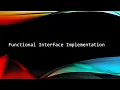 Function interface in java 8 FizzBuzz problem