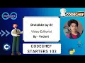 Divisible by 8 CodeChef STARTERS 103 DCC NIT-A