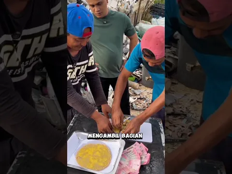 Bapak bapak ini ditantang memotong kue bulat untuk mendapatkan uang #shortvideo #shorts