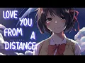 Download Lagu 「Nightcore」 Love You From a Distance - Ashley Kutcher ♡ (Lyrics)