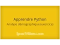 Tutoriel Python - Analyse demographique exercice