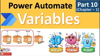 Power Automate Variables Explained Integer Float Boolean String with Real Demos Part 10