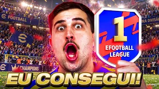 O BANQUETA FINALMENTE CHEGOU NA 1ª DIVISÃO DO EFOOTBALL!