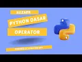 HiLearn Python Dasar - Operator Aritmatika