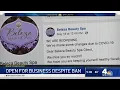 NYC Spa Opens For Business Despite Ban On Personal Care Services