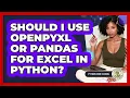 Should I Use Openpyxl Or Pandas For Excel In Python - Python Code School