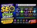 What is Stage Query Processing in Semantic SEO