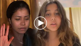 مامي وحشتني اوي هنا بنت شيرين عبد الوهاب تبكي من قلبها ورسالة مؤثرة لوالدتها هفضل جنبك مهما قالوا 