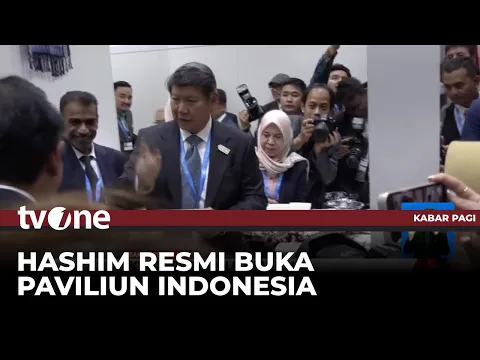 Hashim Djojohadikusumo Buka Paviliun RI di COP 29