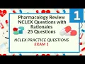 Pharmacology Questions and Answers 25 Pharmacology Nursing Exam Questions Test 1