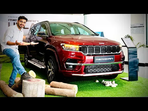 JEEP MERIDIAN LIMITED PLUS  32.95 Lakh | Fortuner & Gloster Rival | Detailed Review | Big SUV