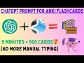 I Created Flash Cards with ChatGPT and My Productivity SKYROCKETED