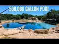 Download Lagu 500k Gallon Backyard Pool - 29 Year Build - Coolest Thing I've Ever Made - EP26