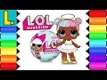 Coloring and Drawing LOL Surprise Doll Sugar Printable coloring sheets