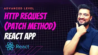 HTTP Request in React PATCH Method React Tutorials in Hindi