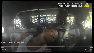 WARNING GRAPHIC Texarkana Texas police shows arrest of Darren Boykin who died in custody