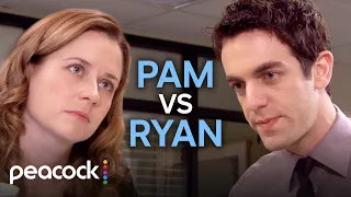 The Office 12 Minutes of Ryan vs Pam The Greatest TV Rivalry