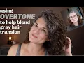 Lagu Using Overtone to help blend my gray hair transition. #grayhairtransition