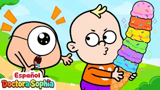 Compartir es Cuidar | Aprende a Compartir Helado | Canciones Infantiles | Doctora Sophia Español