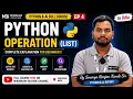Python List Operations Explained in Odia Python AI Full Course EP 4 By Kandi Sir