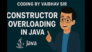 Constructor overloading in java method vs constructor in java