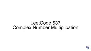 LeetCode 537 Complex Number Multiplication