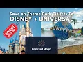 Get Discounted Theme Park Tickets Universal and Disney Tickets Unlocked Magic