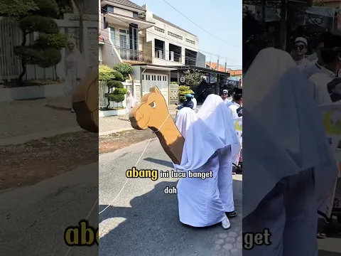 Ketika Abang Ini Cosplay Unta Pas Hari Santri Nasional