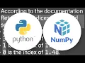 Numpy argsort - what is it doing