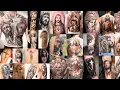 Jesus face tattoo designs