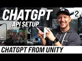 How To Use ChatGPT With Unity Python And Flask Service Setup