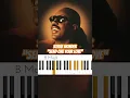 Lagu Stevie Wonder “Send One Your Love” Bridge Chords 🔥🎹🔥 #musicianparadise #steviewonderchords