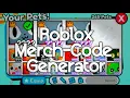 PET SIMULATOR X Merch-Code Script Generator ROBLOX