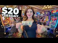 Lagu We Tried the $20 Strategy on the NEWEST Slots in Las Vegas!