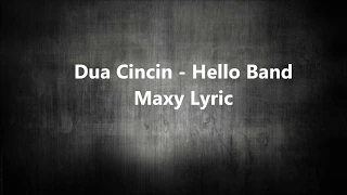 hello dua cincin lirik 