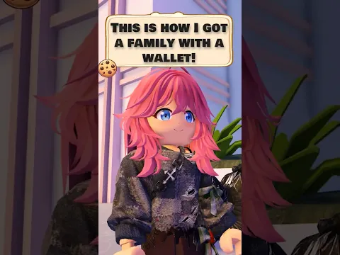 This is how I got a family with a wallet!🥰🥰 #roblox #shorts #robloxedit