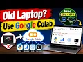 No Powerful PC Learn Python AI with Google Colab for FREE Jupyter Notebook in the Cloud Free