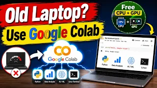 No Powerful PC Learn Python AI with Google Colab for FREE Jupyter Notebook in the Cloud Free