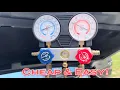 How to recharge your AC using only harbor freight tools
