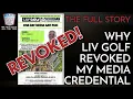 LIV Golf REVOKED My Valid Media Credential - Here s The FULL Story